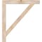 Ekena Millwork Traditional Block Smooth Bracket, Douglas Fir, 3 1/2"W x 36"D x 40"H BKT04X36X40TRA05SDF - alternate 2